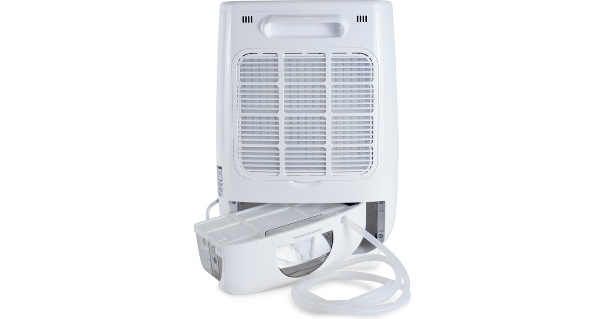 Meaco Luftentfeuchter DD8L ION, mit Ionisator und Nano-Filter(weiß, 650 Watt, für Räume bis zu 46m² / 115m³)