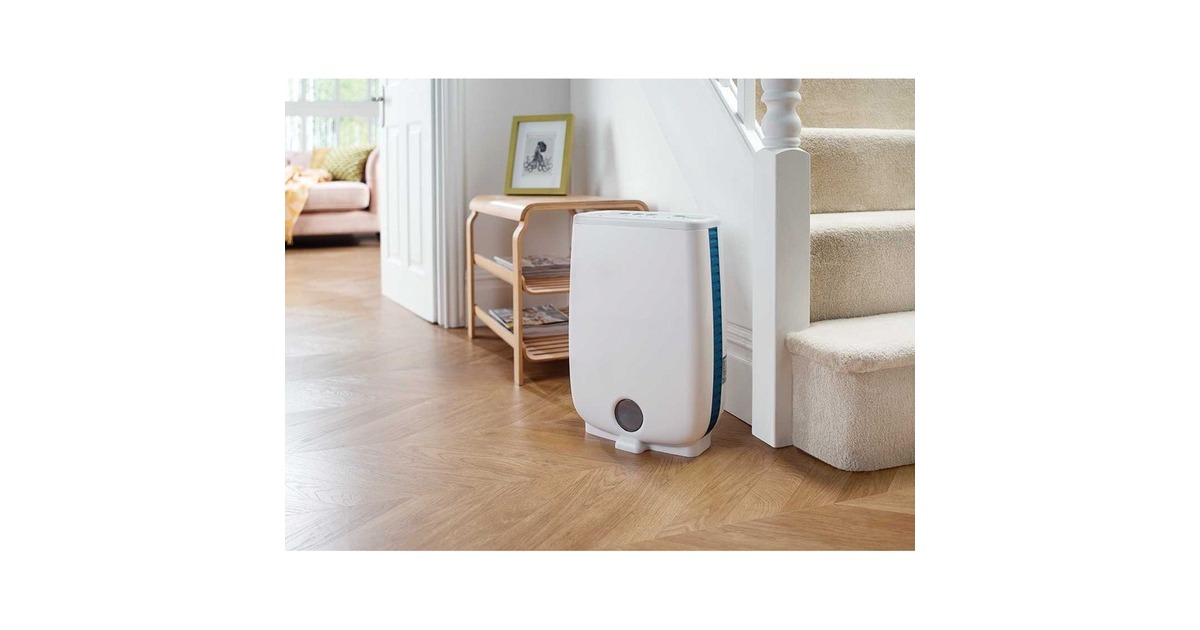 Meaco Luftentfeuchter DD8L ION, mit Ionisator und Nano-Filter(weiß, 650 Watt, für Räume bis zu 46m² / 115m³)