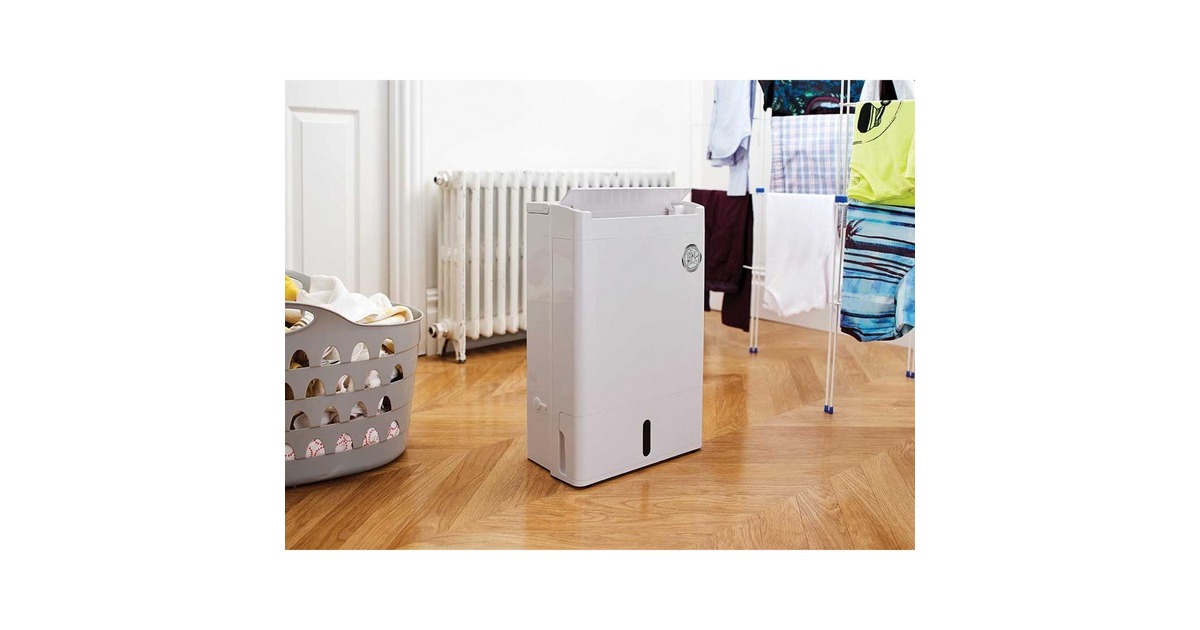 Meaco Luftentfeuchter DD8L Zambezi, mit Ionisator und Nano-Filter(weiß, 660 Watt, für Räume bis zu 46m²)