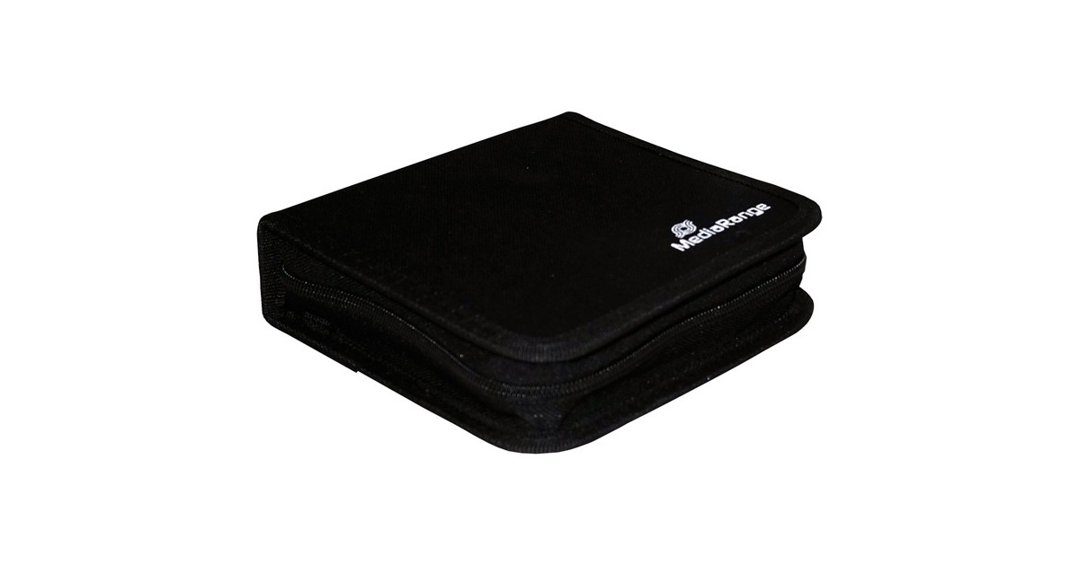 MediaRange CD Tasche 24-fach(schwarz, Retail)