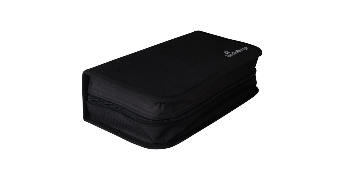 MediaRange CD Tasche 96-fach(schwarz, Retail)