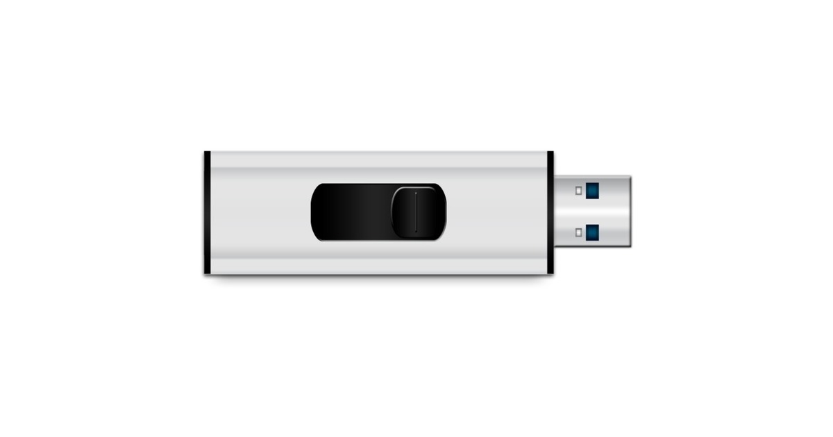 MediaRange Flash-Drive 256 GB, USB-Stick(silber/schwarz, USB-A 3.2 Gen 1)