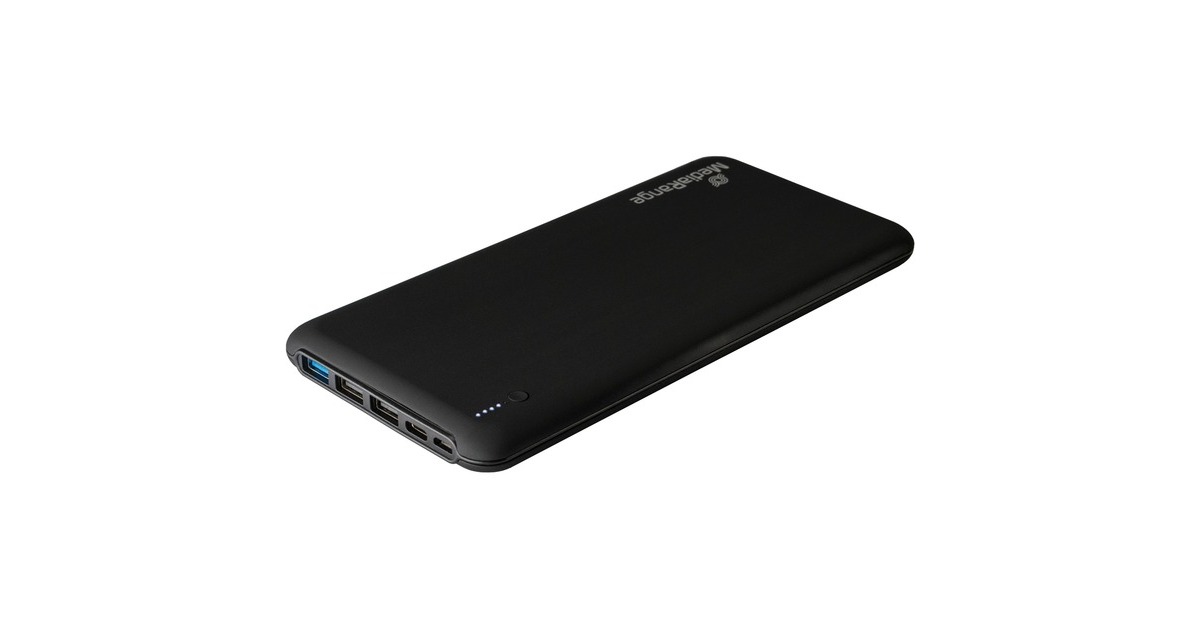 MediaRange Powerbank 25.000 mAh(schwarz, Power Delivery 3.0)