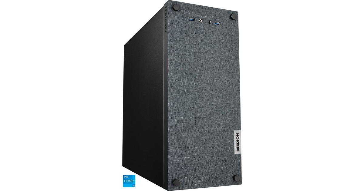 Medion AKOYA E62033 (MD35322), PC-System(schwarz, ohne Betriebssystem)