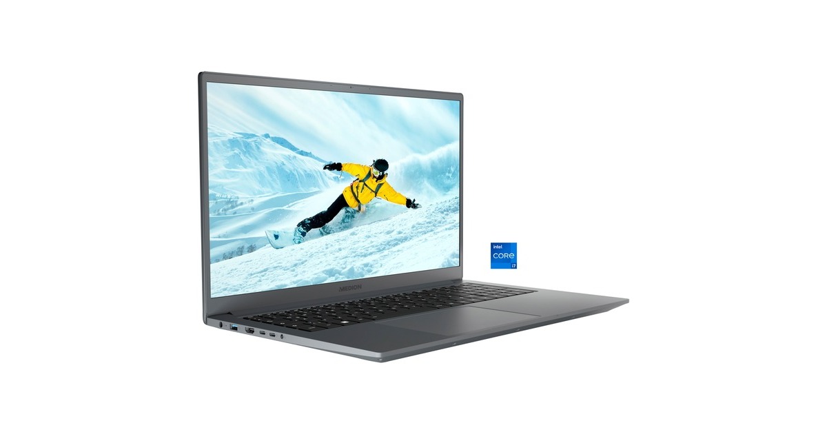Medion AKOYA P17619 (30035636), Notebook(schwarz, Windows 11 Home 64-Bit, 43.9 cm (17.3 Zoll), 1 TB SSD)