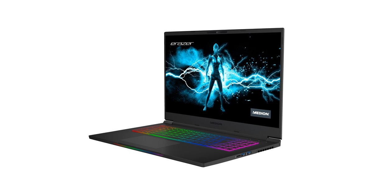 Medion ERAZER Beast X30 (30033748), Gaming-Notebook(schwarz, Windows 11 Home 64-BIt, 43.9 cm (17.3 Zoll) & 165 Hz Display, 1 TB SSD)