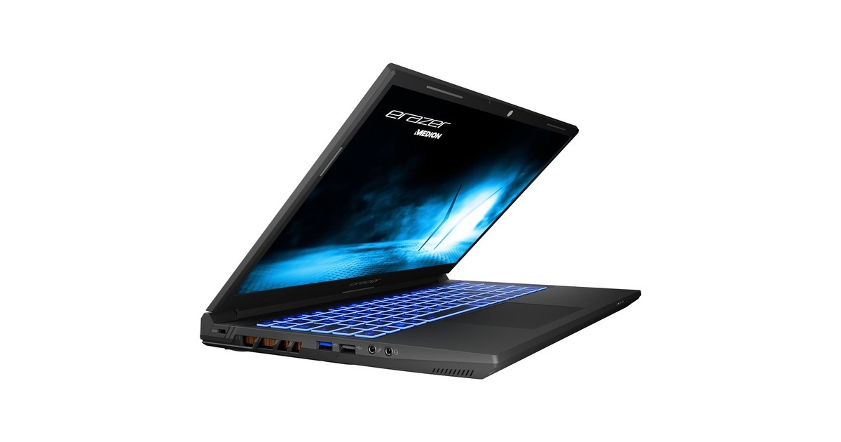 Medion ERAZER Crawler E40 (MD62518), Gaming-Notebook(Windows 11 Home 64-Bit, 39.6 cm (15.6 Zoll) & 144 Hz Display, 512 GB SSD)