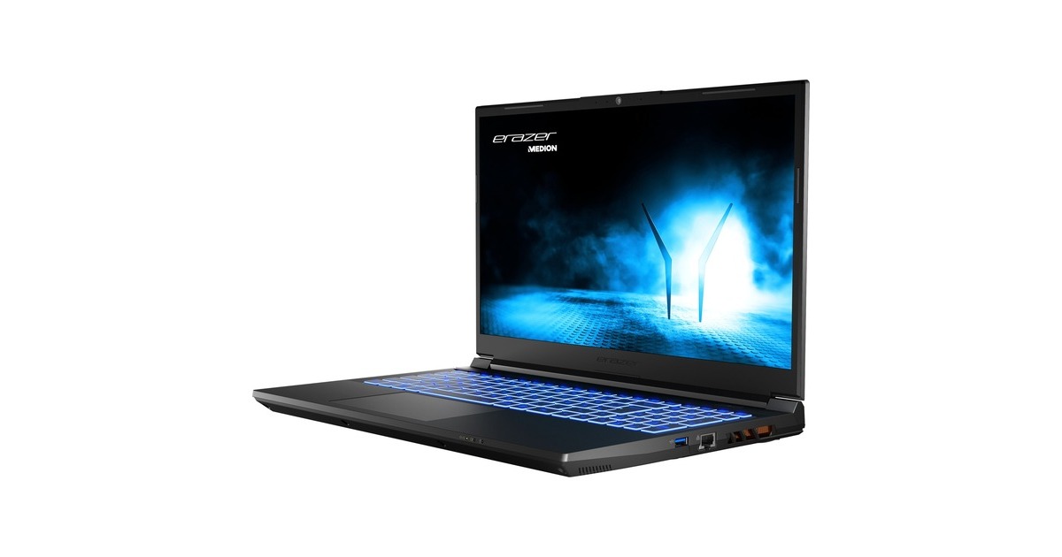 Medion ERAZER Crawler E40 (MD62518), Gaming-Notebook(Windows 11 Home 64-Bit, 39.6 cm (15.6 Zoll) & 144 Hz Display, 512 GB SSD)