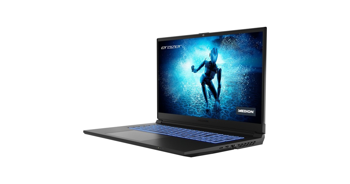 Medion ERAZER Deputy P30 (MD62393), Gaming-Notebook(schwarz, Windows 11 Home 64-Bi, 39.6 cm (15.6 Zoll) & 144 Hz Display, 1 TB SSD)