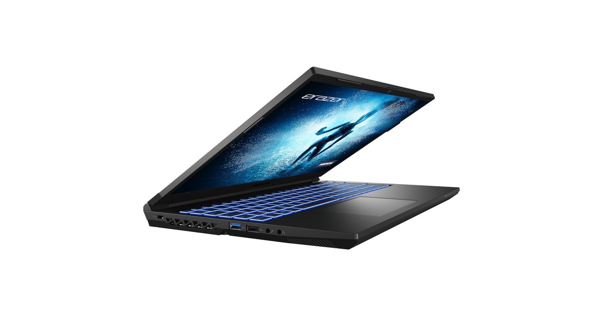 Medion ERAZER Deputy P30 (MD62393), Gaming-Notebook(schwarz, Windows 11 Home 64-Bi, 39.6 cm (15.6 Zoll) & 144 Hz Display, 1 TB SSD)
