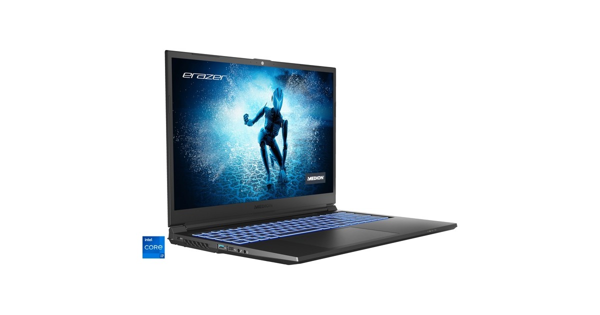 Medion ERAZER Specialist P10 (30033735), Gaming-Notebook(schwarz, Windows 11 Home 64-Bit, 40.6 cm (16 Zoll) & 165 Hz Display, 1 TB SSD)