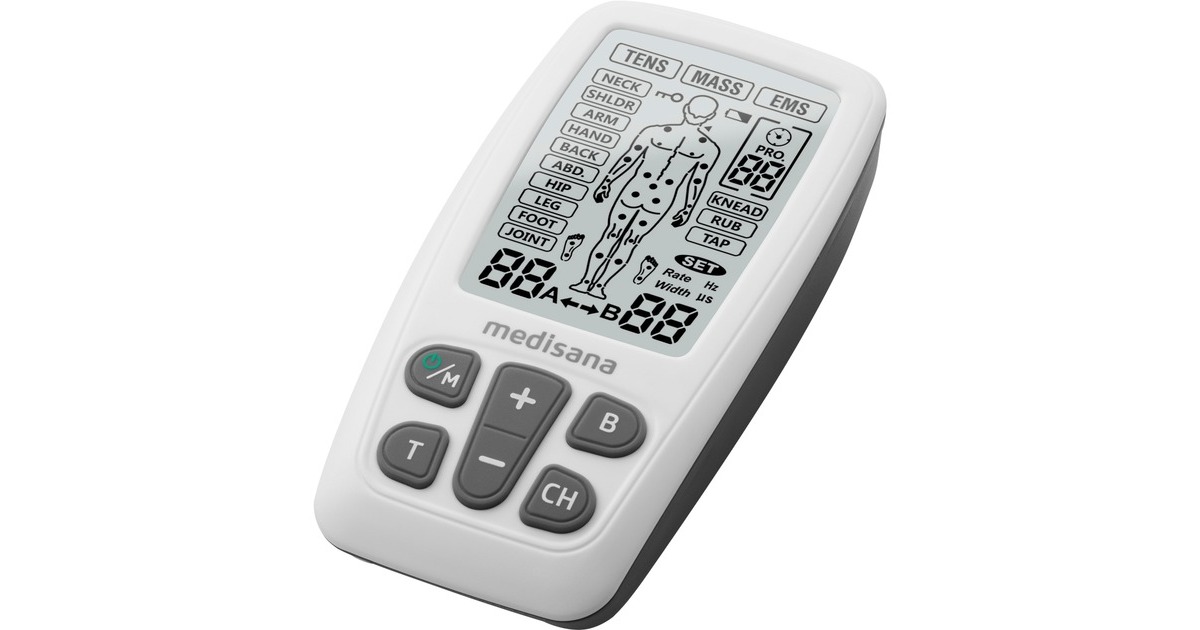 Medisana 3-in-1 Elektrotherapiegerät TT 200 Tens, Massagegerät(weiß/grau)