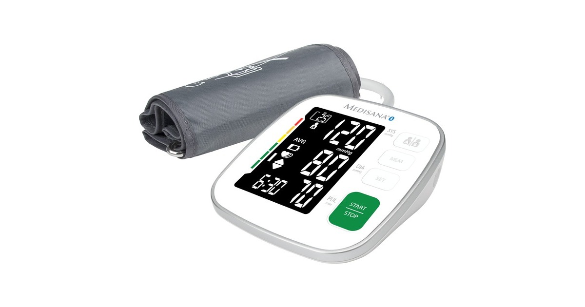 Medisana Blutdruckmessgerät BU 542 connect(weiß/silber)