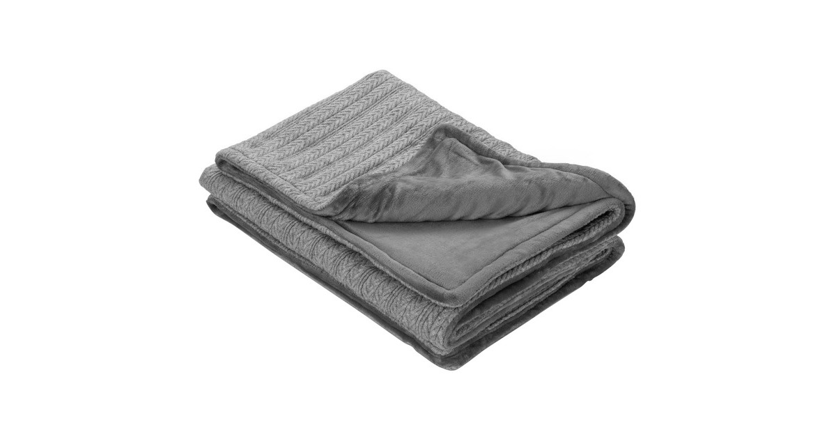 Medisana HB 680 Strick-Kuschelheizdecke(grau, 120 x 160 cm) Medisana HB 680 Strick-Kuschelheizdecke(grau, 120 x 160 cm)