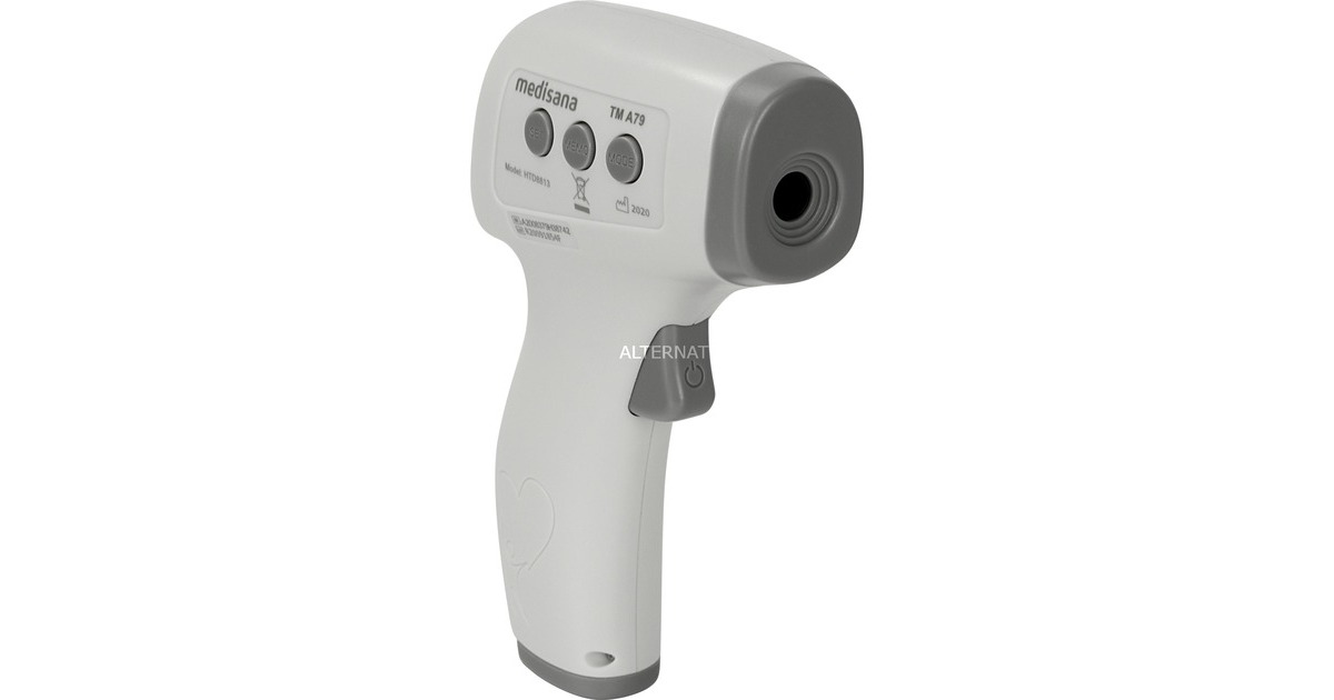Medisana Infrarot-Körperthermometer TMA79, Fieberthermometer(weiß/hellgrau)