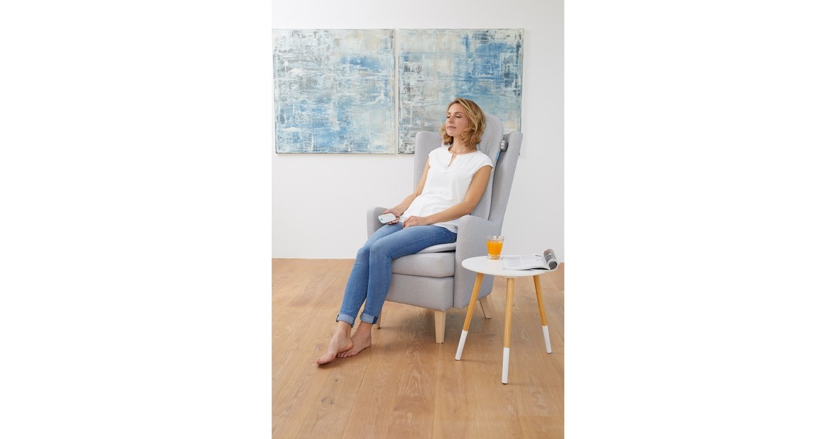 Medisana Komfort Shiatsu-Massagesitzauflage MCG 810, Massagegerät(grau)