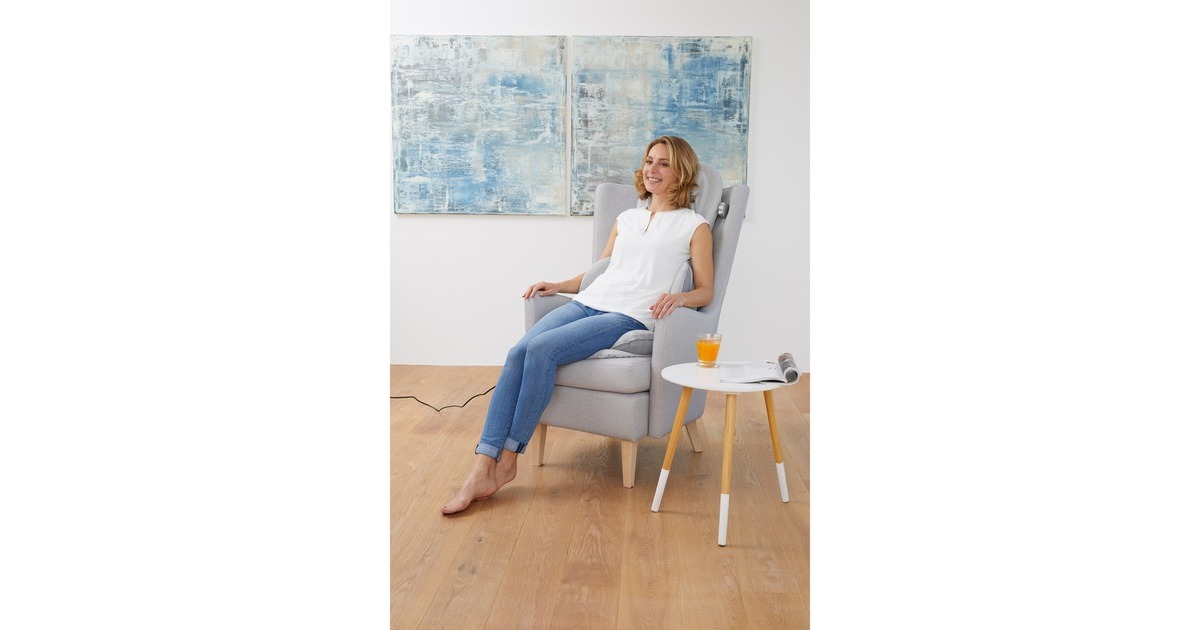 Medisana MCG 820 Komfort Shiatsu-Akupressur-Massagesitzauflage, Massagegerät(schwarz)