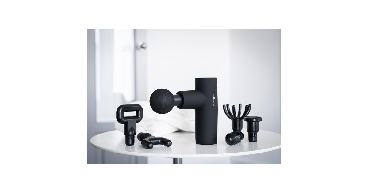 Medisana MG 150 Massagegun Mini, Massagegerät(schwarz)