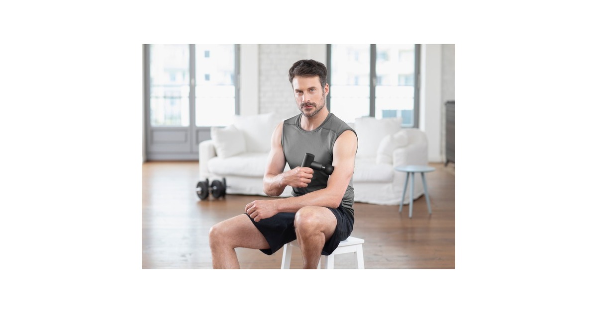 Medisana MG 150 Massagegun Mini, Massagegerät(schwarz)