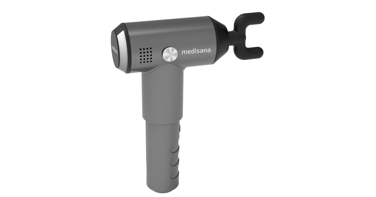 Medisana MG 500 Massagegun Pro, Massagegerät(grau/schwarz)