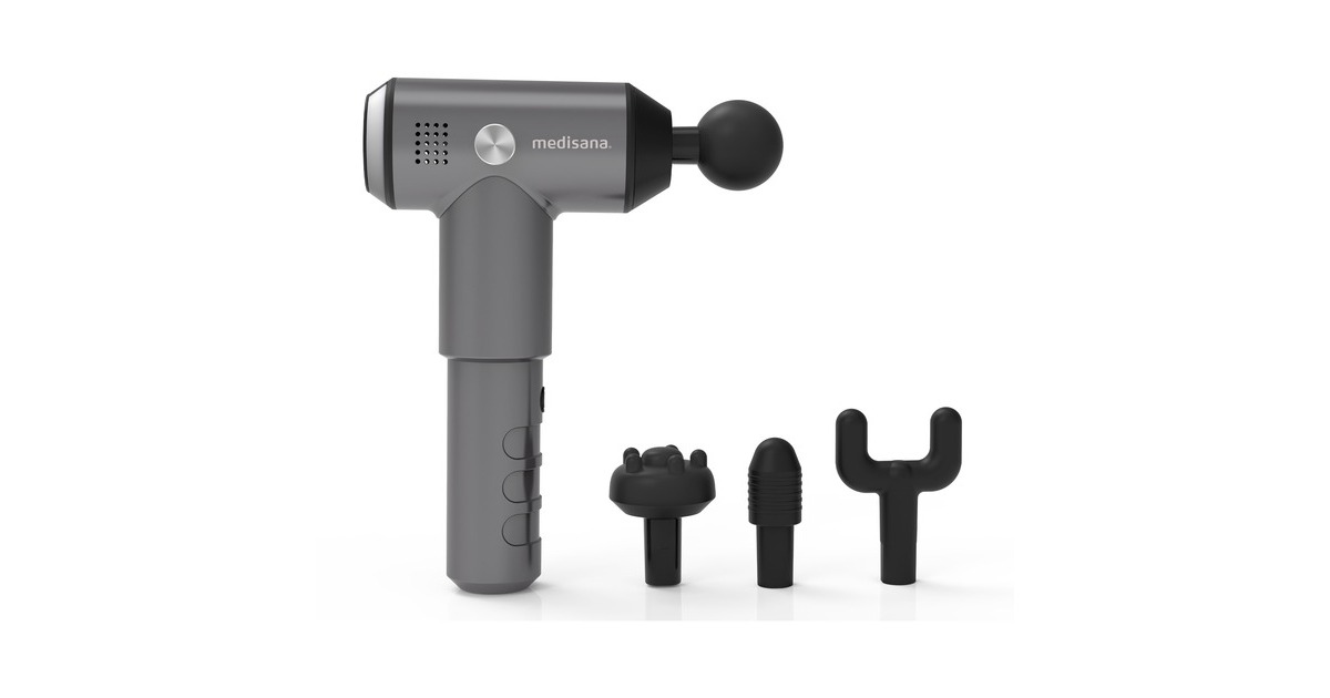 Medisana MG 500 Massagegun Pro, Massagegerät(grau/schwarz)