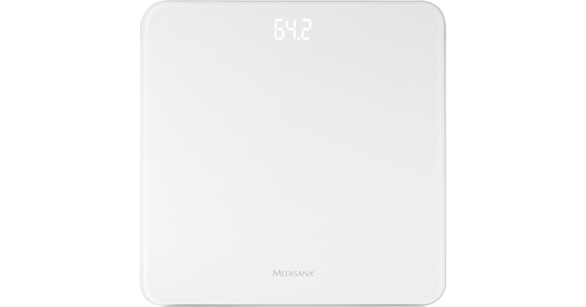 Medisana PS 435 Glas-Personenwaage mit LED(weiß)
