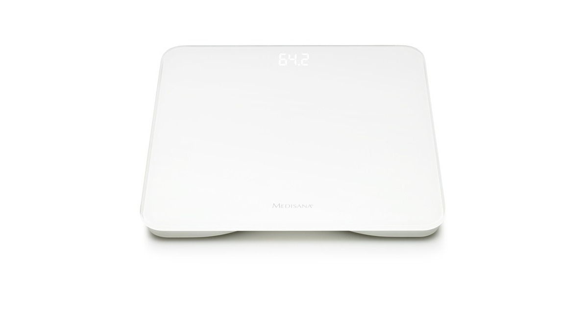 Medisana PS 435 Glas-Personenwaage mit LED(weiß)