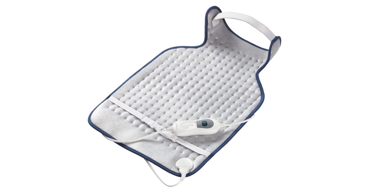Medisana Schulter-Nacken-Heizkissen HP 460(weiß/blau, 58,5 x 38,5 cm)