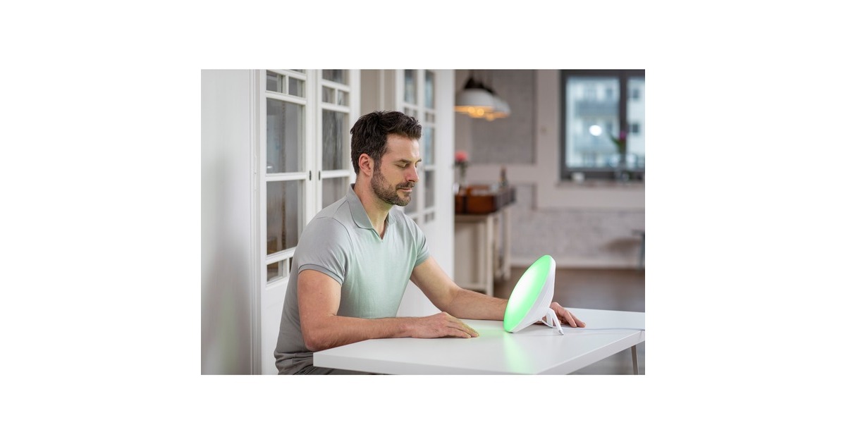 Medisana Tageslichtlampe LT 500, Lichttherapie(weiß, mit Farbwechsel)