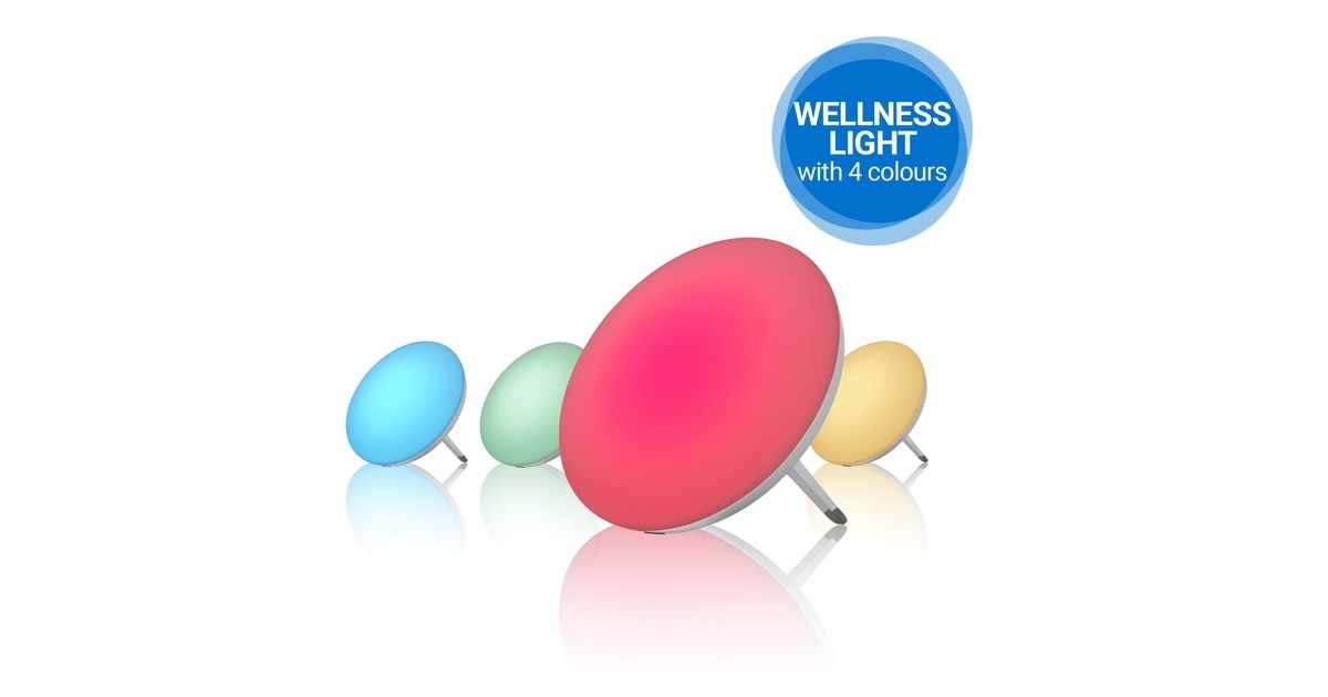 Medisana Tageslichtlampe LT 500, Lichttherapie(weiß, mit Farbwechsel)