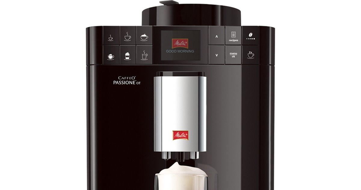 Melitta Caffeo Passione F53/1-102, Vollautomat(schwarz)