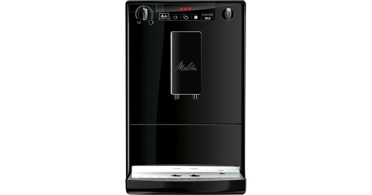 Melitta Caffeo Solo E 950-322, Vollautomat(schwarz, Pure Black)