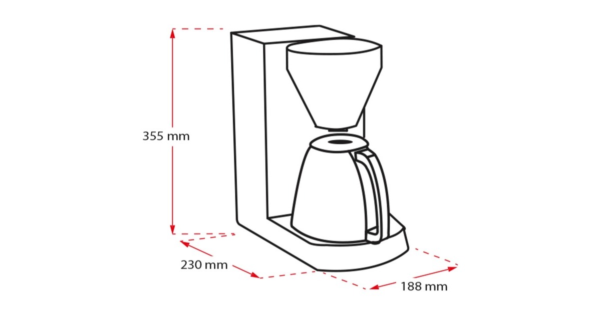 Melitta Enjoy Therm, Filtermaschine(schwarz)