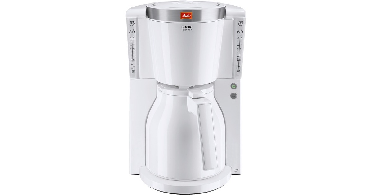 Melitta Look Therm Selection, Filtermaschine(weiß)