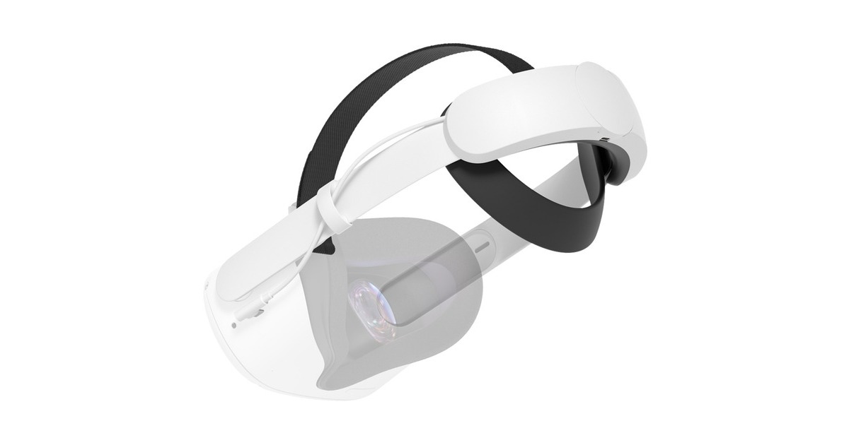 Meta Quest 2 Elite-Riemen mit Batterie(weiß/schwarz) Meta Quest 2 Elite-Riemen mit Batterie(weiß/schwarz)