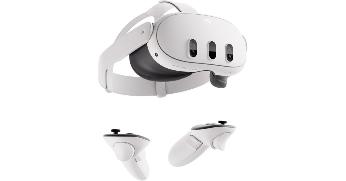 Meta Quest 3 512 GB Asgard's Wrath 2 Bundle, VR-Brille(weiß, All-in-One-Gamingsystem)