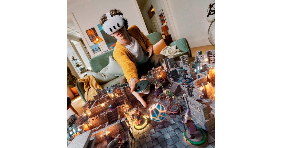 Meta Quest 3 512 GB Asgard's Wrath 2 Bundle, VR-Brille(weiß, All-in-One-Gamingsystem)