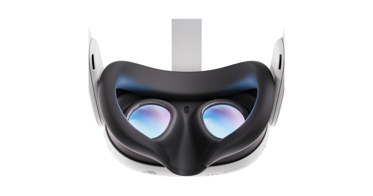 Meta Quest 3 Headset-Einlage aus Silikon, Stütze(schwarz)