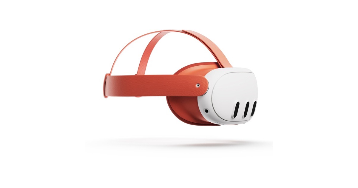 Meta Quest 3 Headset-Einlage und Headset-Riemen (Blood Orange)(orange) Meta Quest 3 Headset-Einlage und Headset-Riemen (Blood Orange)(orange)