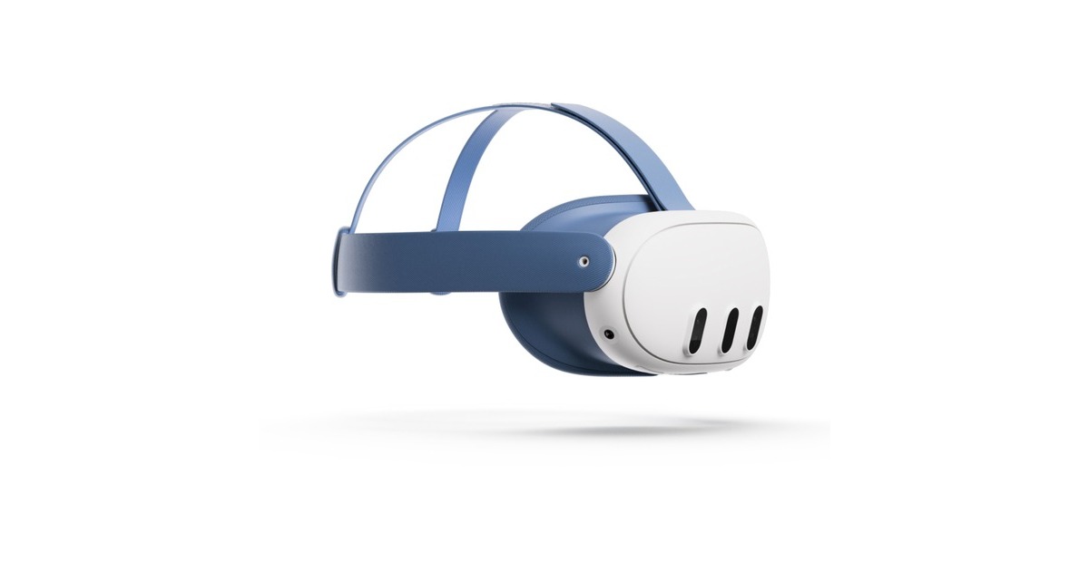 Meta Quest 3 Headset-Einlage und Headset-Riemen (Elemental Blue)(blau) Meta Quest 3 Headset-Einlage und Headset-Riemen (Elemental Blue)(blau)