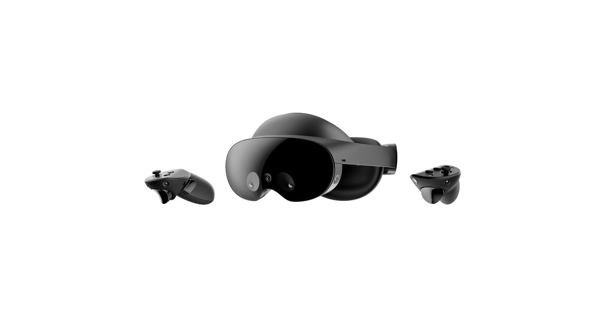 Meta Quest Pro 256 GB, VR-Brille(schwarz, All-in-One-Gamingsystem)