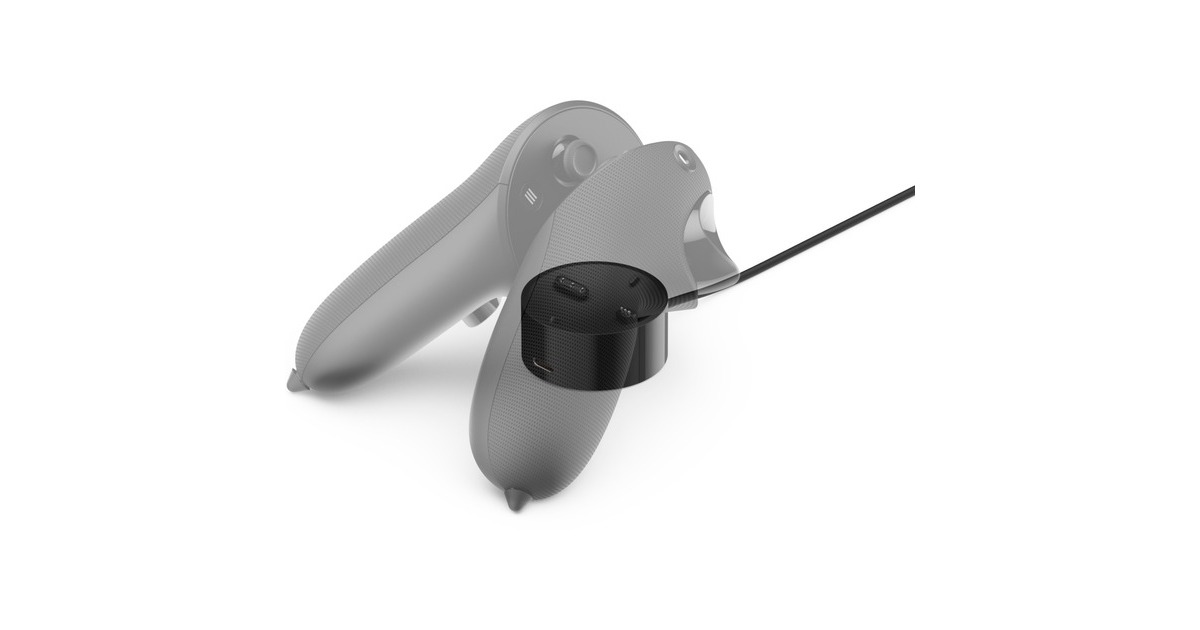 Meta Quest Pro Compact Charging Dock, Ladestation(schwarz, inkl. 45-Watt-Netzteil)