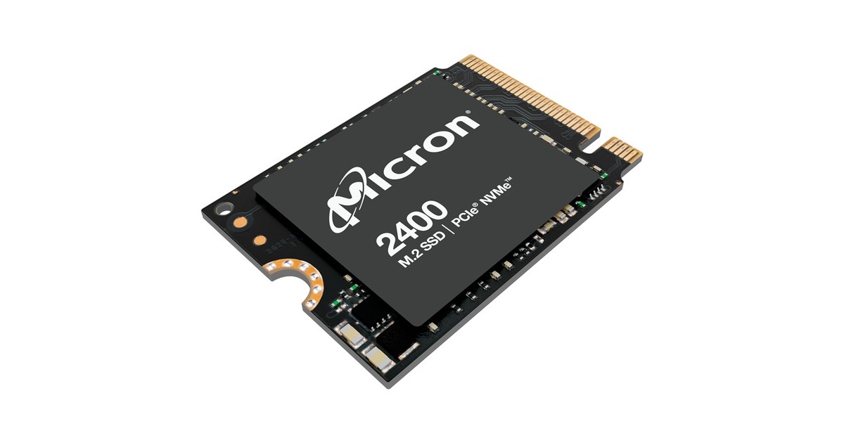 Micron 2400 512 GB, SSD(PCIe 4.0 x4, NVMe, M.2 2230)