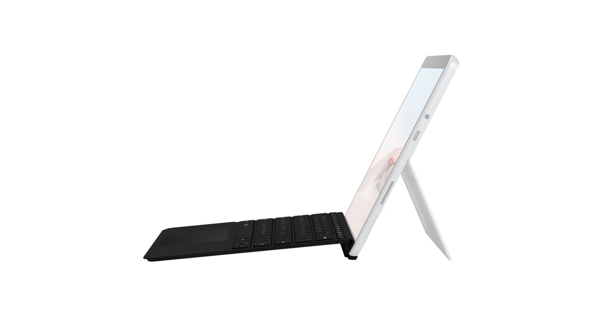 Microsoft Surface Go Type Cover, Tastatur(schwarz, DE-Layout, für Surface Go 3, Surface Go 2 und Surface Go)
