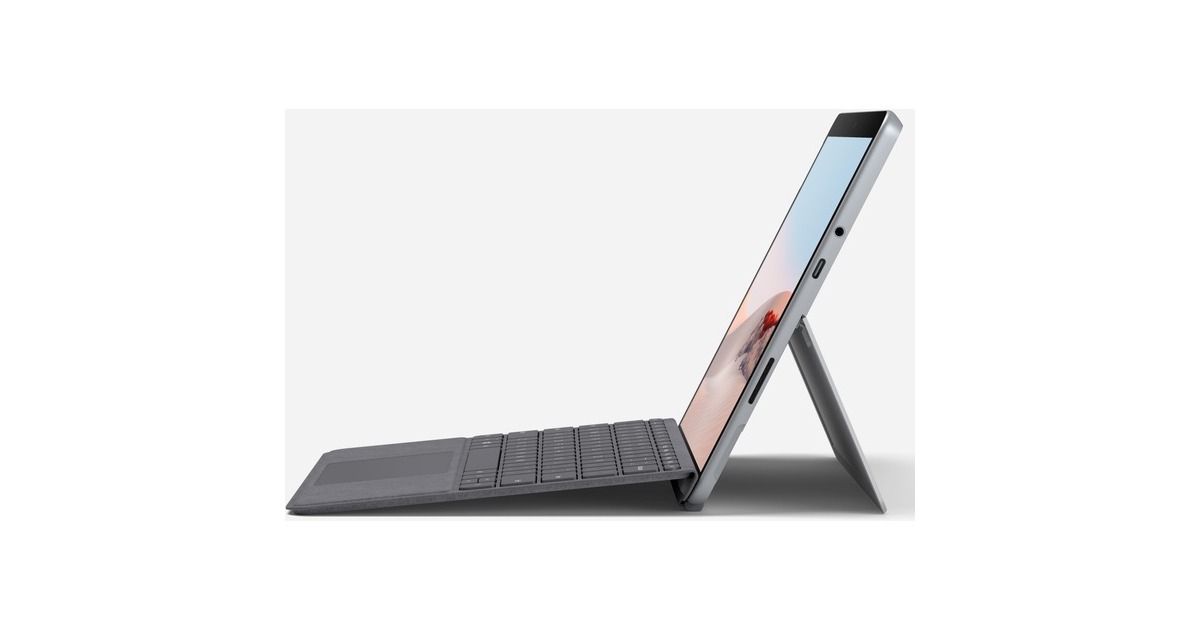 Microsoft Surface Go Type Cover for Business, Tastatur(blaugrau, DE-Layout, für Surface Go 3, Surface Go 2 und Surface Go)