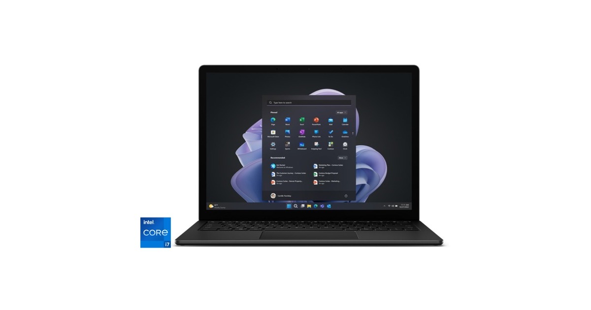Microsoft Surface Laptop 5 Commercial, Notebook(schwarz, Windows 10 Pro, 1TB, i7, 38.1 cm (15 Zoll), 1 TB SSD)