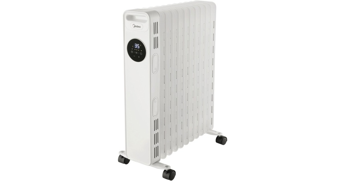 Midea Ölradiator NY2311-20MR(weiß, 2.300 Watt, 11 Heizrippen)