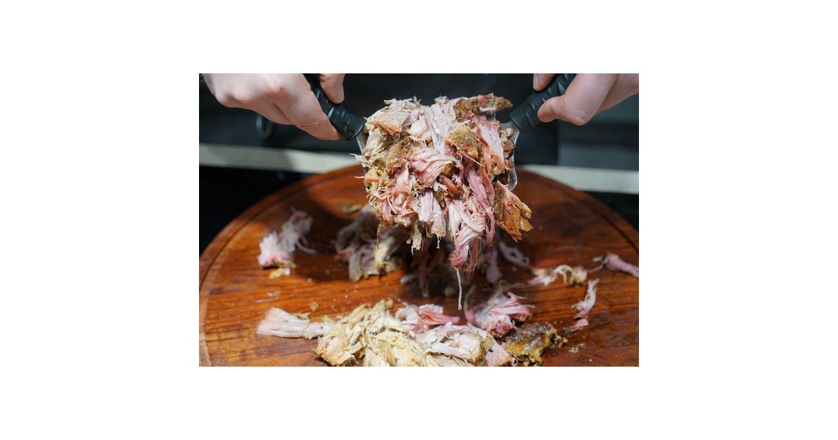 Moesta BBQ Claws 2 - Pulled Pork Krallen, Grillbesteck(edelstahl/schwarz, 2 Stück)