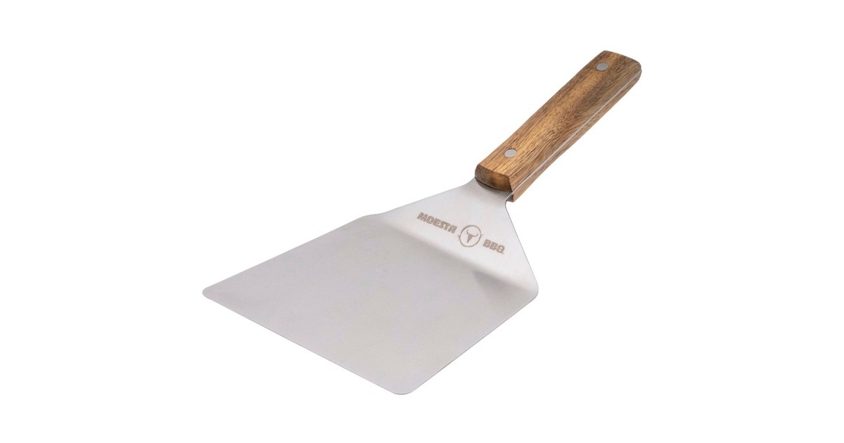 Moesta BBQ Spachtel für BBQ Disk, Wender(edelstahl/holz)