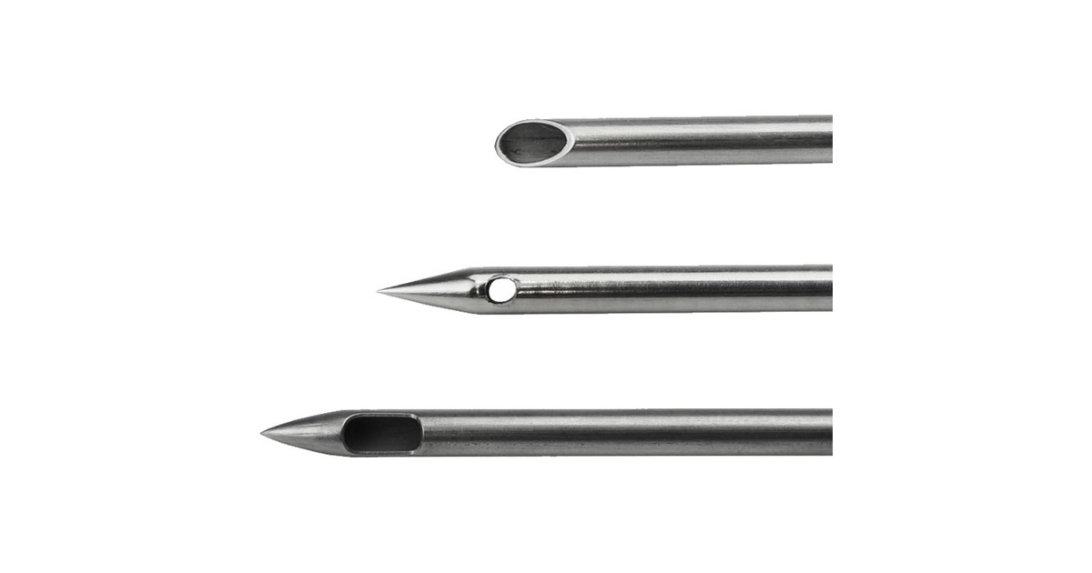 Moesta BBQ-Spritze No.1, Edelstahl-Bratenspritze(edelstahl, mit 5 Nadeln)